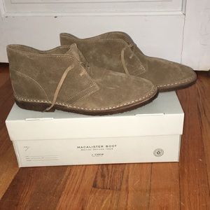 J Crew men’s leather short boot  size 10.5 NEW